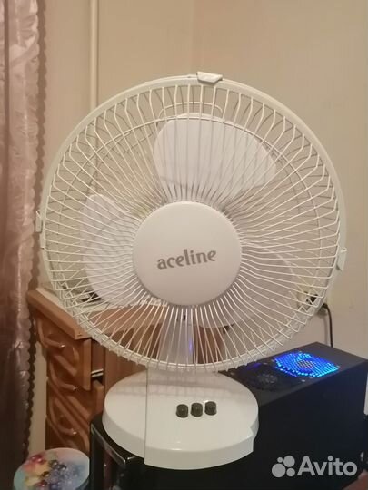 Вентилятор настольный новый