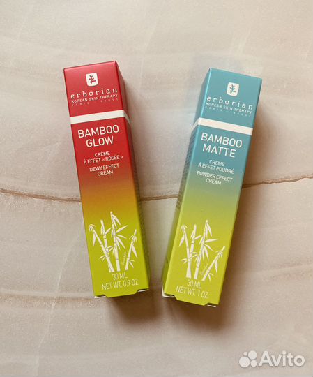 Erborian бамбук matte и glow крем дл лица