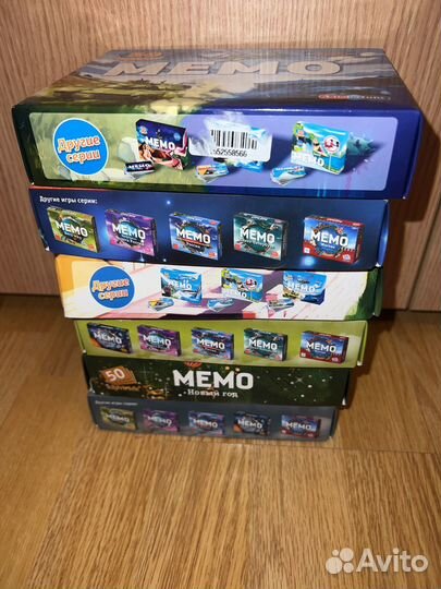 Мемо игра настольная карточная