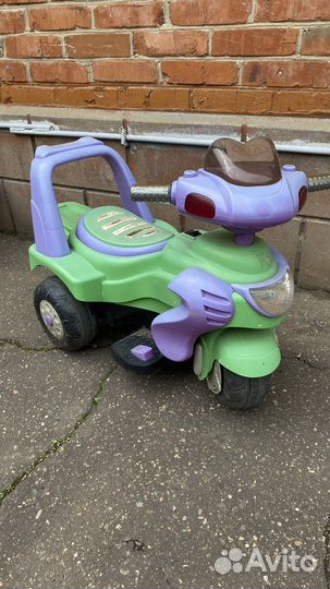 Мотоцикл машина детская