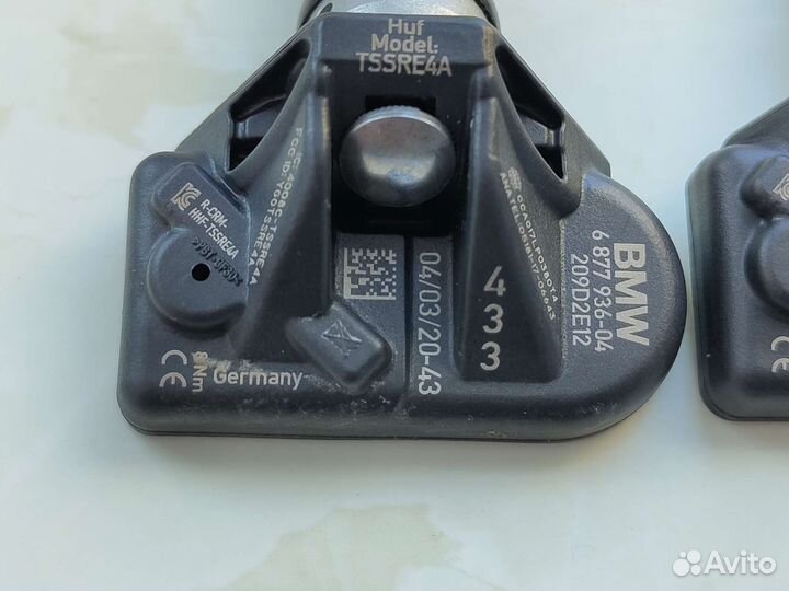 Комплект- датчики давления оригинал BMW 4 шт