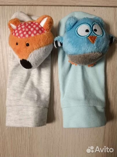 Погремушки на ручки и ножки малыша 0+