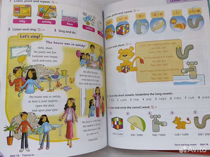 Family and friends starter, 1, 2, 3, 4, 6