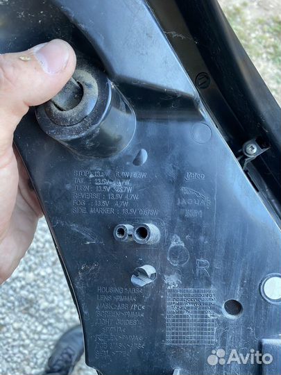 Фонарь задний правый Ягуар XJ X351