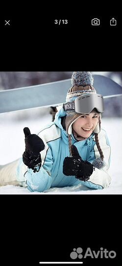 Горнолыжные очки магнитные