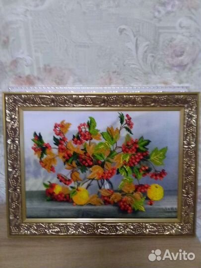 Картины из бисера