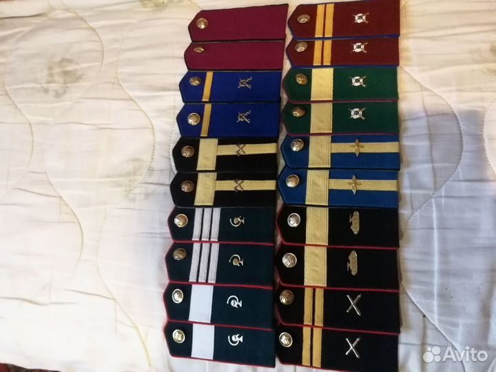 Петлицы и погоны пехоты ркка образца 1943года