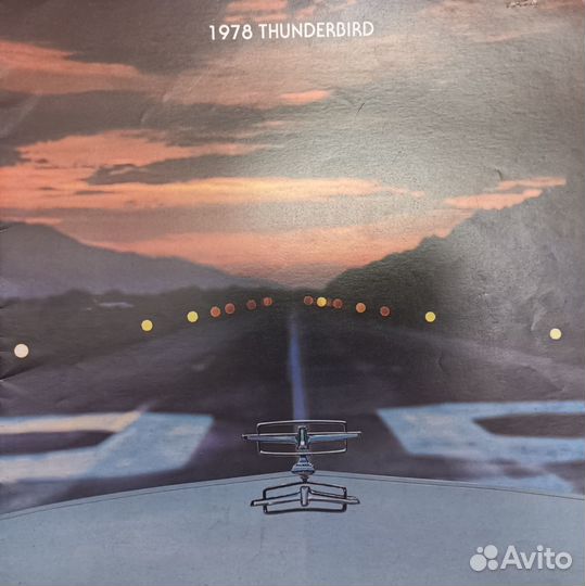 Дилерские журналы ford Thunderb1978-1997 оригинал