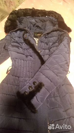 Пуховик зимний женский