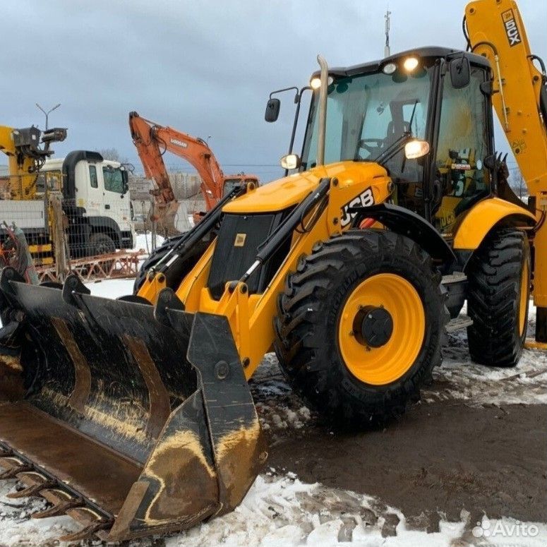 Экскаватор погрузчик jcb 4cx