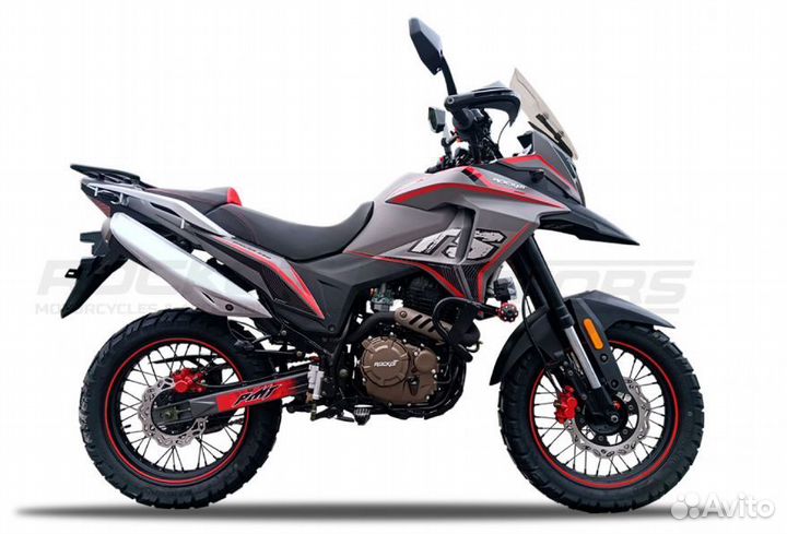 Турэндуро rockot dakar 250 (171YMM,серый/красный)