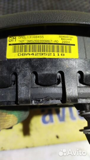 Подушка безопасности в рулевое колесо Opel Astra