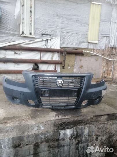 Бампер на газель