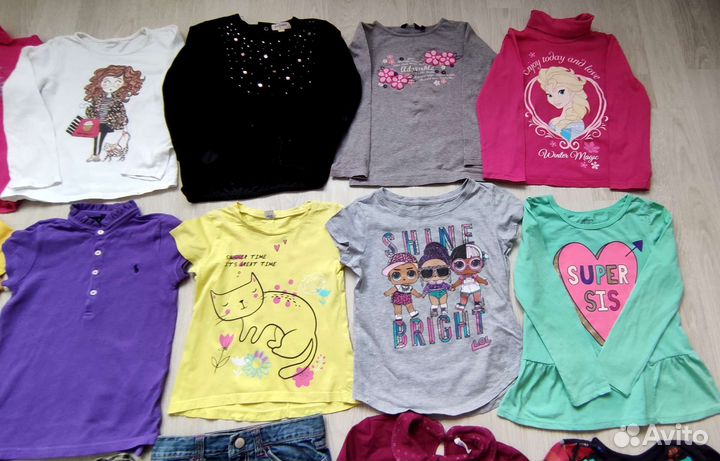 Вещи пакетом на девочку 116