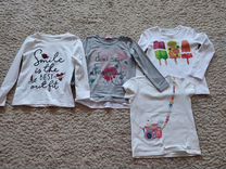 Пакет одежды для девочки,футболки 110раз, liu jo
