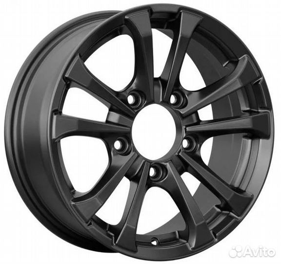 Диск Скад Тундра Черный Бархат 6,5*16/5*139,7 d98