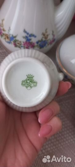 Кофейный сервиз фарфор гдр