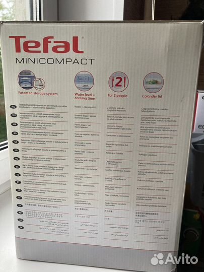 Пароварка Tefal новая VC1301 30 Тефаль