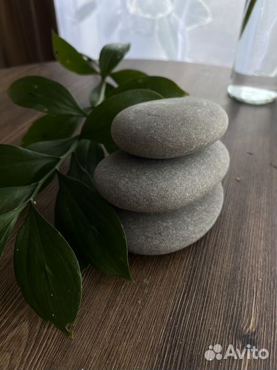 Камни для стоун массажа и интерьера