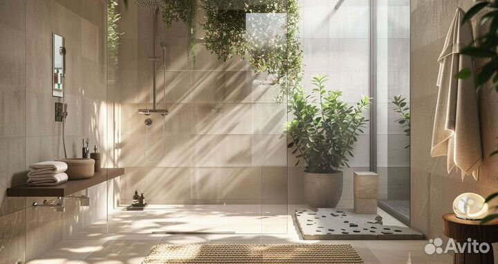 Стеклянные душевые перегородки на заказ