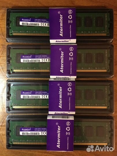 DDR3 2GB 1600MHz Atermiter Для AMD