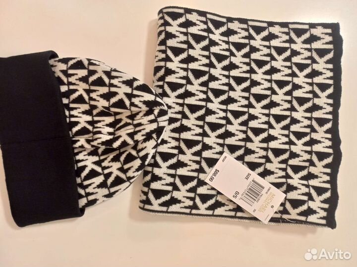 Комплект шапка и шарф женский Michael Kors