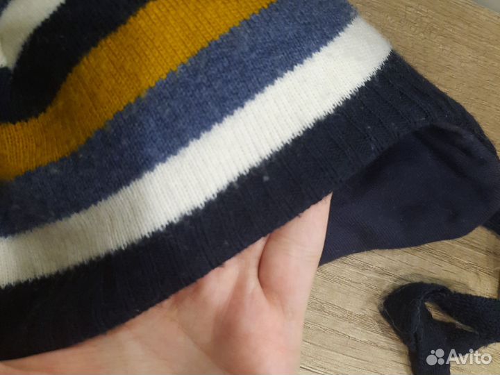 Шапка для мальчика 46-48см