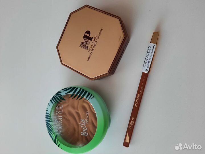 Бронзер Тени для век и карандаш для губ