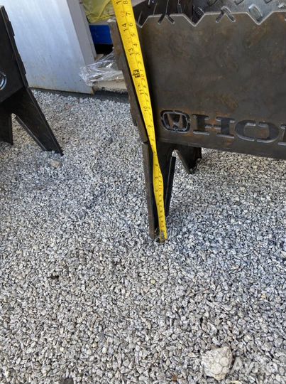 Мангал ручная работа 3мм, логотип honda