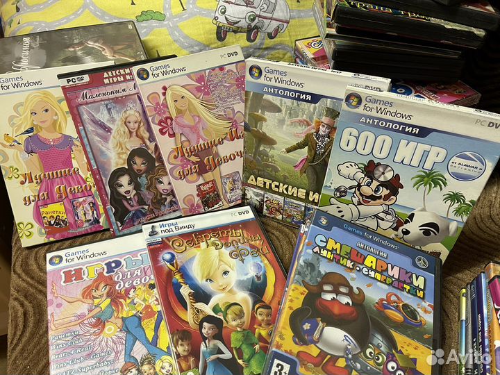 Dvd диски мешком