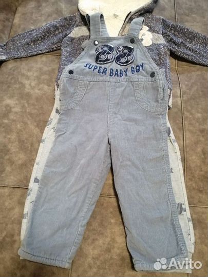 Пакет вещей на мальчика с 8мес, с 1года и выше