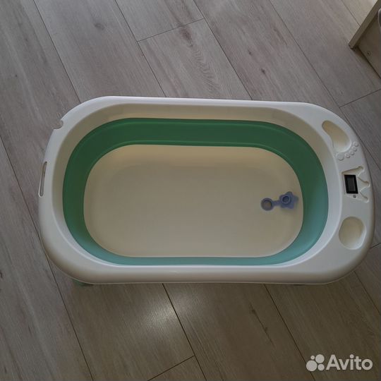 Ванночка для купания складная с матрасиком