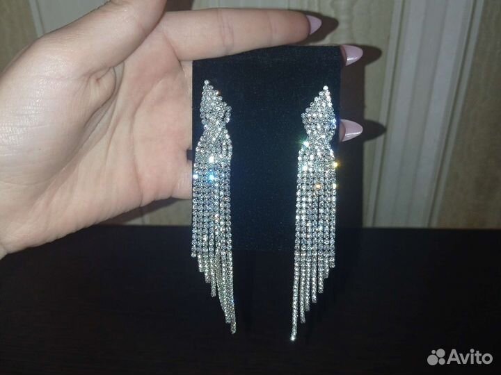 Серьги бижутерия