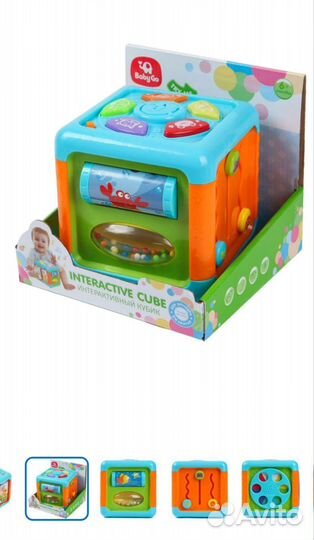 Кубик babygo музыкальный