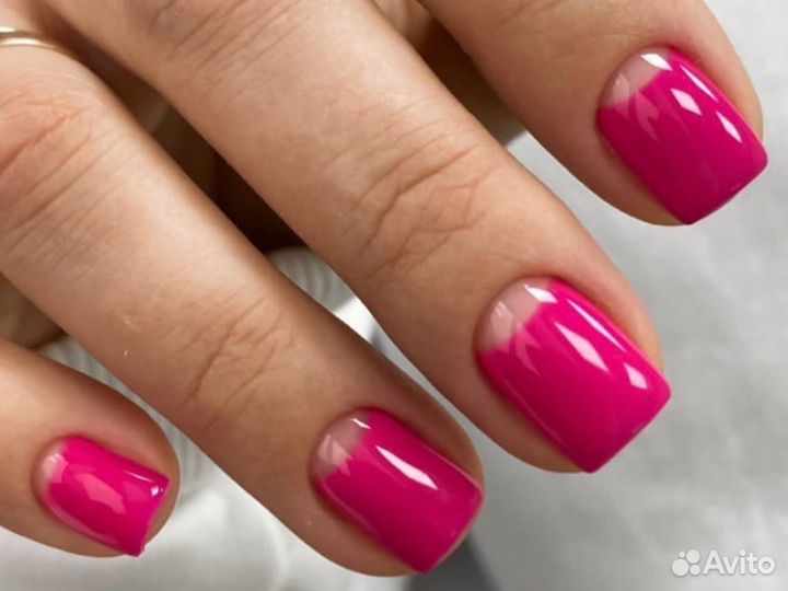 Маникюр гель лак ногти