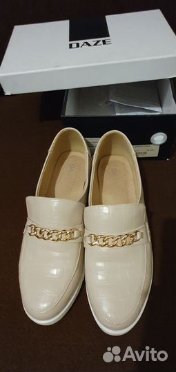 Лоферы туфли полуботинки 39размер daze