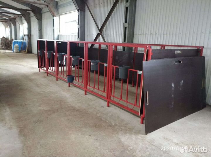 Разборные трасформируемые клетки для телят