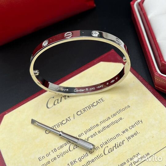 Браслет+кольцо Cartier