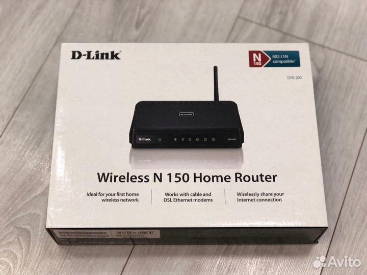 WiFi роутер D-Link N150 DIR 300