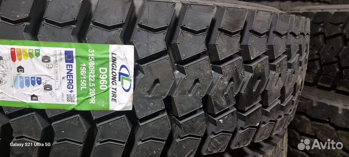 315/80R22.5 D960 ведущая стройка