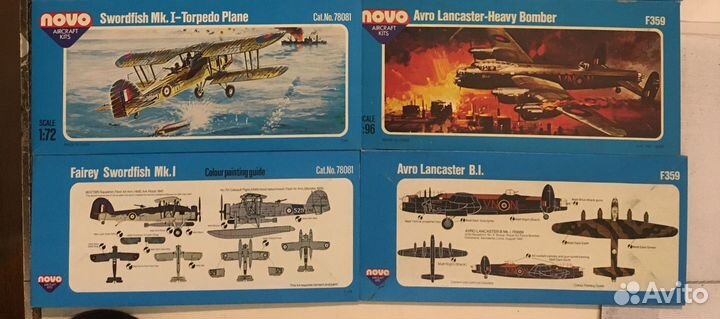 Сборные модели авиации novo-frog в1:72