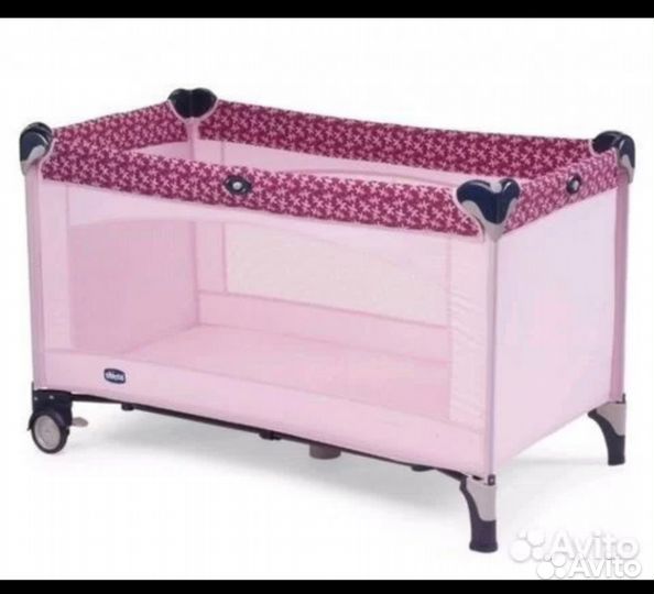 Манеж-кроватка chicco lullaby travel