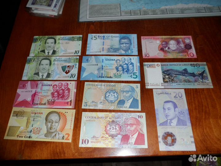 Банкноты /африка