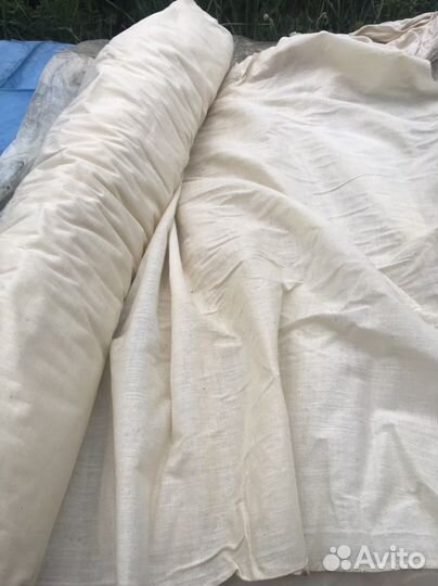 Ткань клеевая, ватин советский