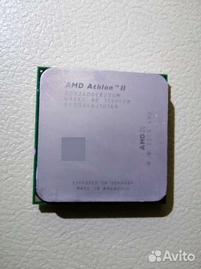 Процессор amd и Intel 2х и 4х ядерные