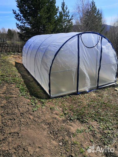 Теплица с чехлом