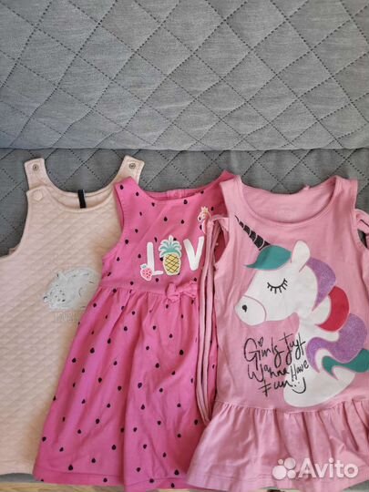 Вещи пакетом на девочку 86