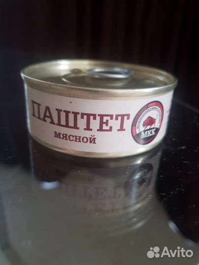 Паштет мясной 100 грамм