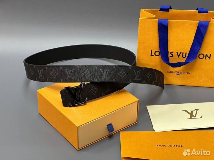 Louis vuitton ремень черный