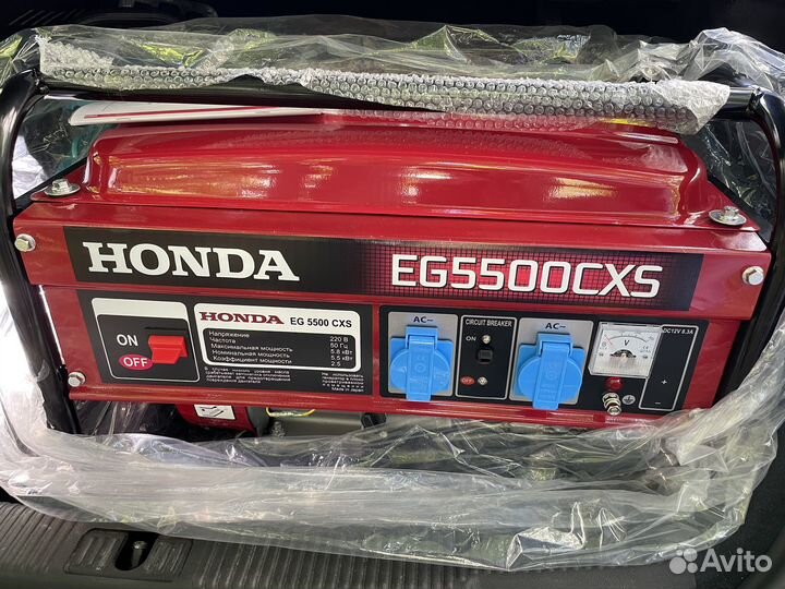 Бензиновый генератор Honda EG5500CXS